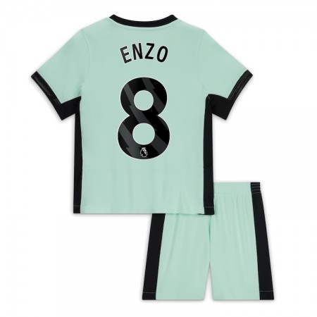 Camisetas Chelsea Enzo 8 Tercera 2023-24 - Niño (+ Pantalones)